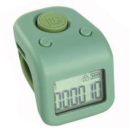 Finger Counter, 6-Channel Memory Rechargeable Lap Counter for Swimming - Clicker Counters Ring with Night Light, Purple
