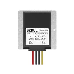6-20V to 12V DC Power Supply Regulator 12V to 12V car Modified Automatic Buck-Boost Converter Waterproof(6-20v to 12v 3a)