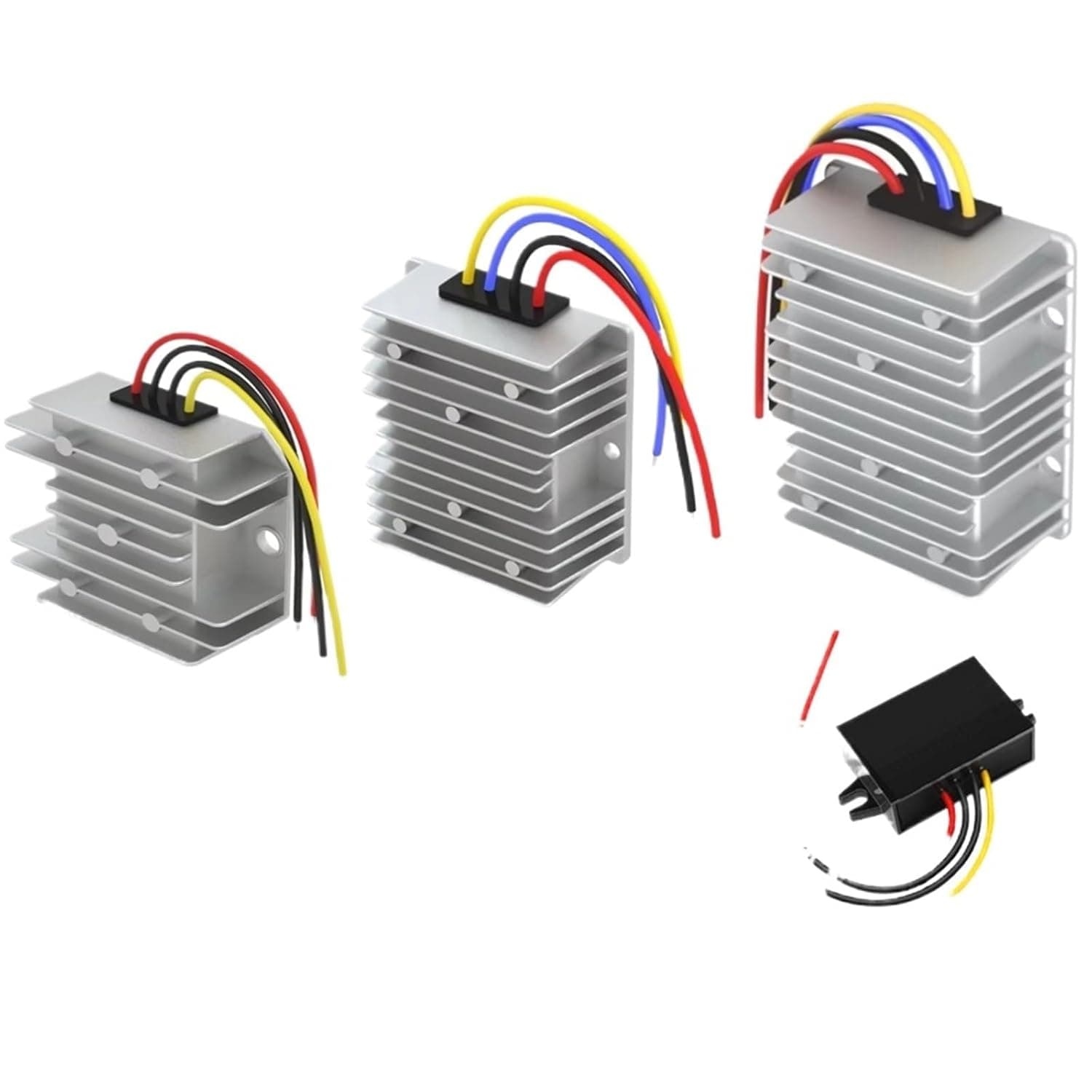1pcs 8-40V to 12V 1A 2A 3A 4A 6A 10A 15A Step Up/Down DC DC Power Converter Buck Boost Voltage Regulator Power Supply(8-36v to 12v 1a)