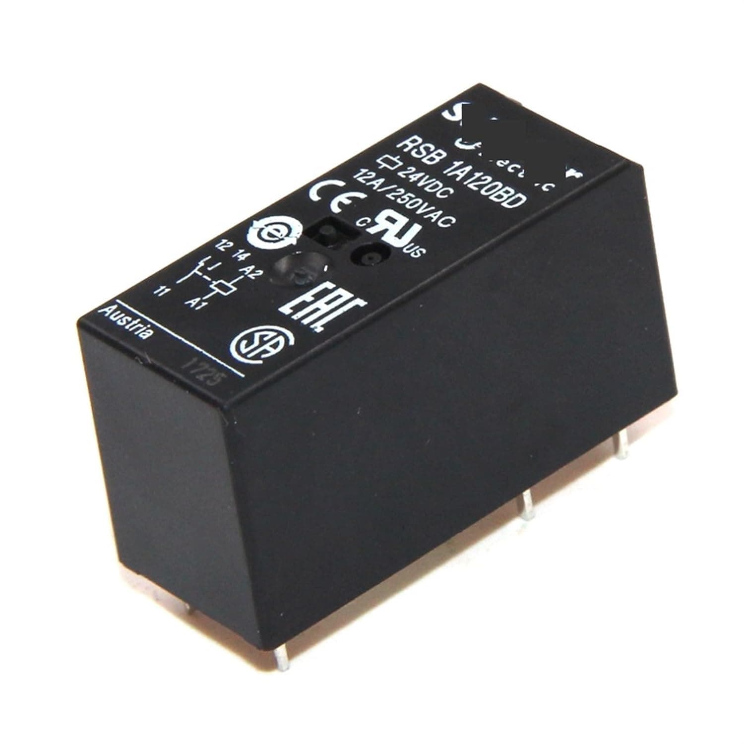MObyat RSB Interface Relays for Standard Applications RSB1A120B7 RSB1A120E7 RSB1A120F7 RSB1A120M7 RSB1A120P7 RSB1A120U7 1Pcs (Size : RSB1A120M7 AC