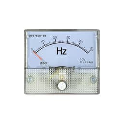 85c1 Hz DC Frequency Meter 100% Opening 10V 20mA 50Hz 85l1 380V 45-55Hz 220V 110V Installation 1Pcs(100percent 10V)