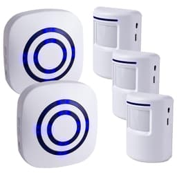 Motion Sensor Alarm - 100m Long Distance Wireless Driveway Alarm