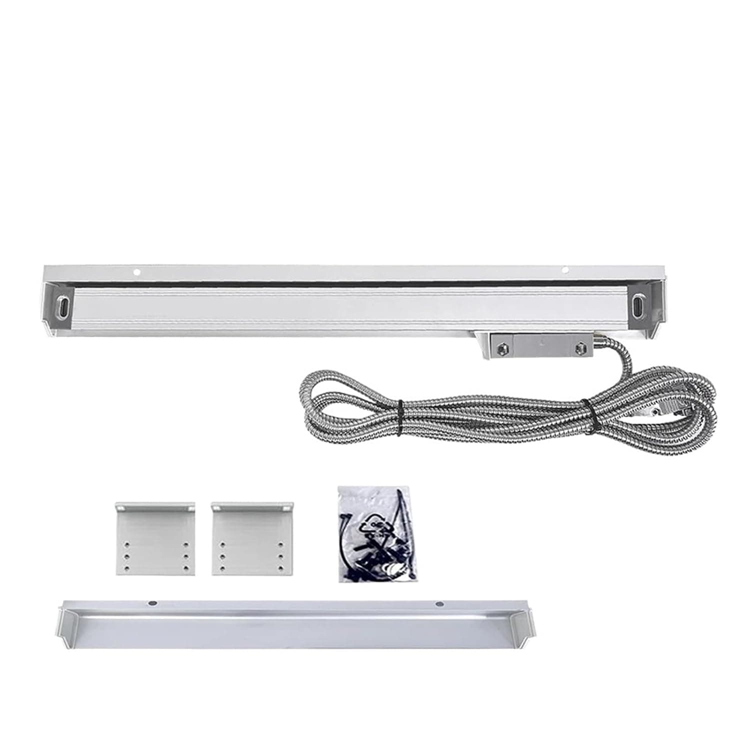 GCS898 0.001mm Linear Encoder 100mm 150 200 250 300 350 400 450mm TTL 1um Optical Sensor Ruler for Grinder(100MM)