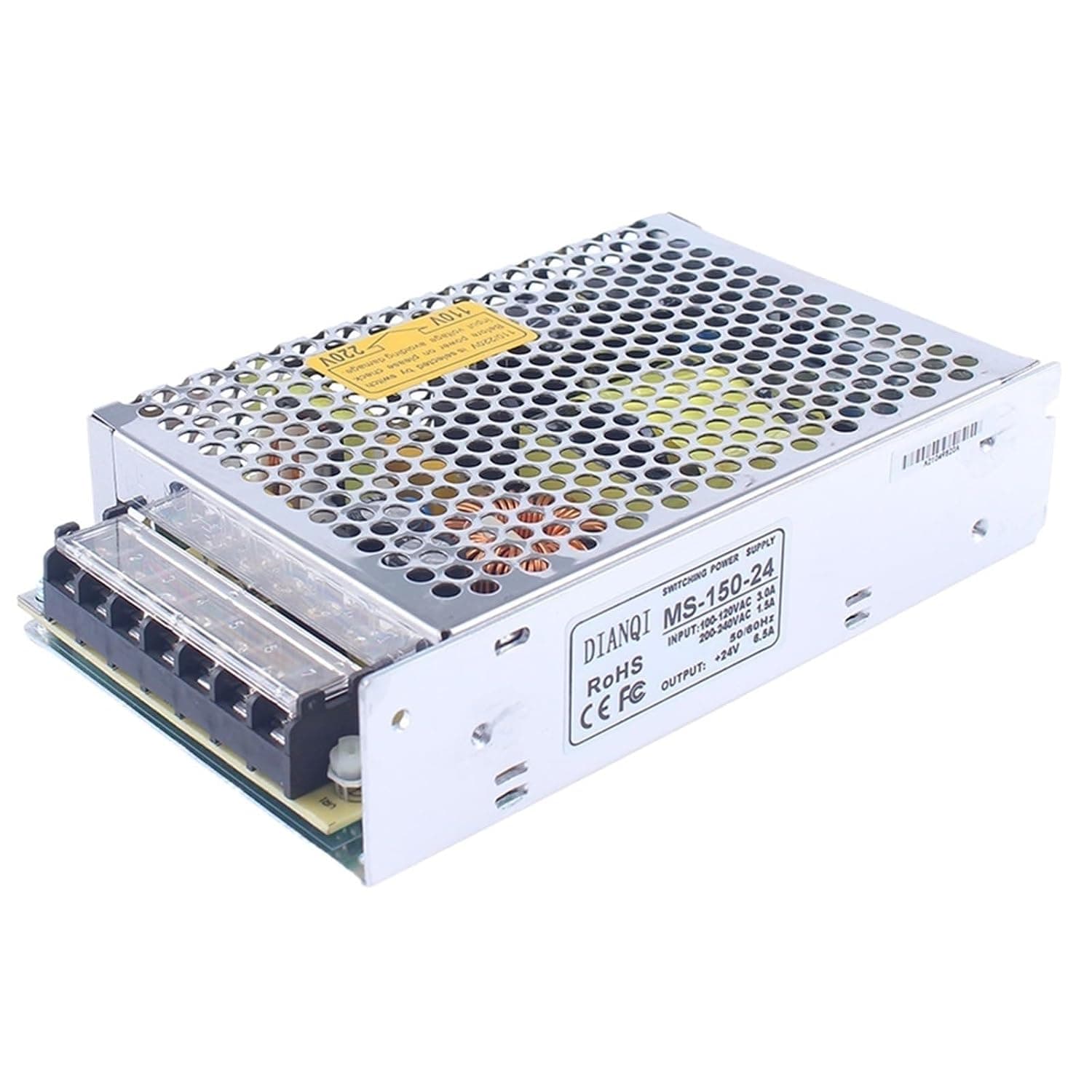 Switching Power Supply for mini Size LED Strip Light MS-150-48 Unit ac dc Converter MS-150W 12V/12.5A 15V/10A 24V/6(15v)