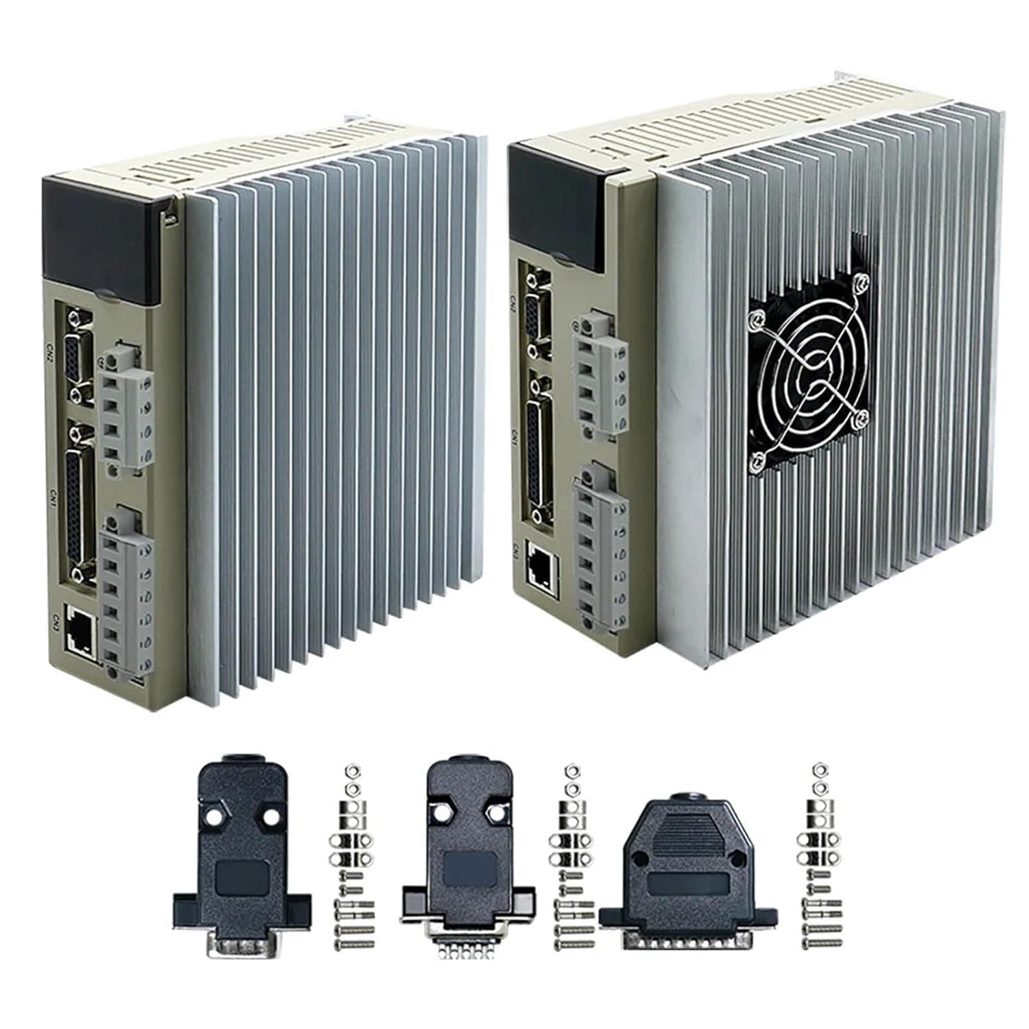 T3L-L20F L30F 220V AC 50 60Hz Input 10A 15A Servo Driver with RS485 Feedback for 600w 750w 1Kw 1.5Kw 2Kw 3.8Kw CNC Motor(T3L-L20F-RABN 10A)