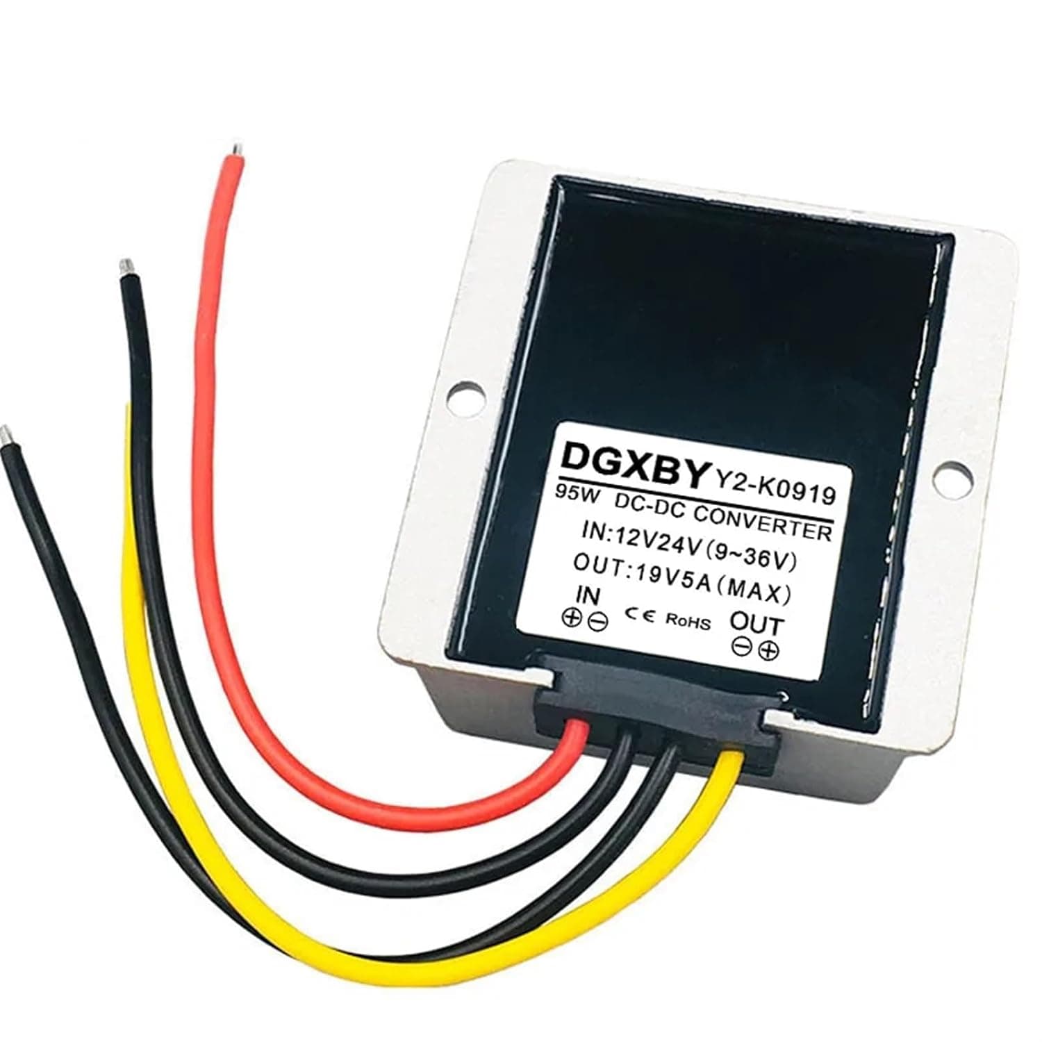12V24V to 19V 15A 20A Regulated Power Module DC-DC 9-36V to 19V 5A 6A 8A 10A Car Laptop Power Buck-Boost Converter(9-36V to 19V 5A)